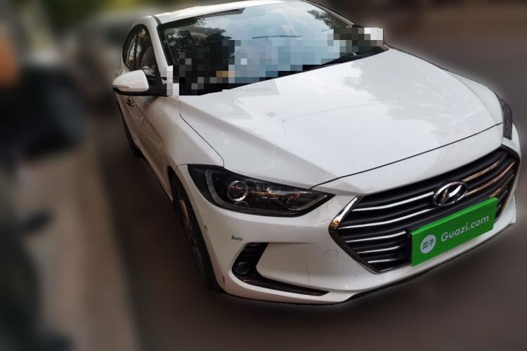 Used Hyundai Elantra (6th Generation / Lingdong) 2016 1.6L Automatic ZhiXuan – Elite Version Front Right 45 Deg