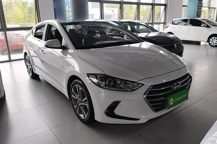 Used Hyundai Elantra (6th Generation / Lingdong) 2016 1.6L Automatic ZhiXuan – Elite Version Front Right 45 Deg