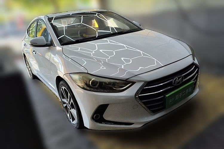 Used Hyundai Elantra (6th Generation / Lingdong) 2016 1.6L Automatic ZhiXuan – Elite Version Front Right 45 Deg