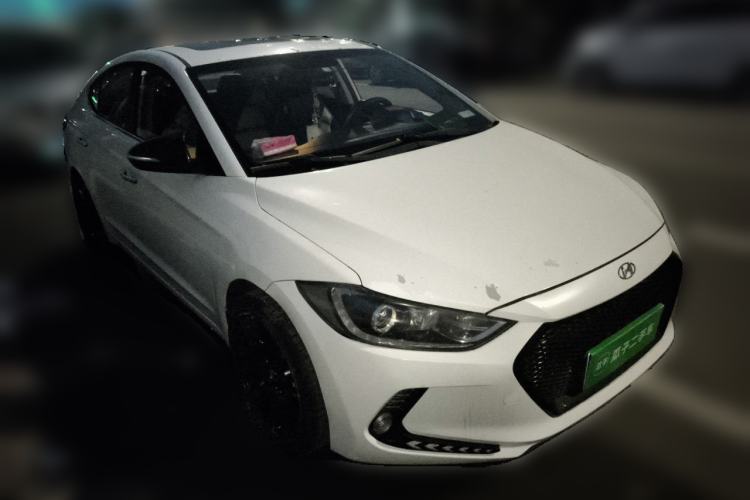 Used Hyundai Elantra (6th Generation / Lingdong) 2016 1.6L Automatic ZhiXuan – Elite Version Front Right 45 Deg
