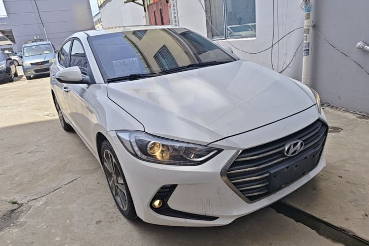 Used Hyundai Elantra (6th Generation / Lingdong) 2016 1.6L Automatic ZhiXuan – Elite Version Front Right 45 Deg