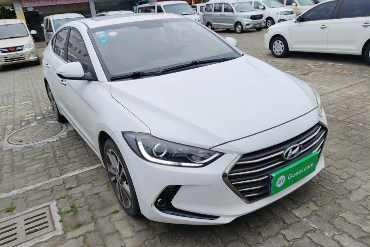 Used Hyundai Elantra (6th Generation / Lingdong) 2016 1.6L Automatic ZhiXuan – Elite Version Front Right 45 Deg