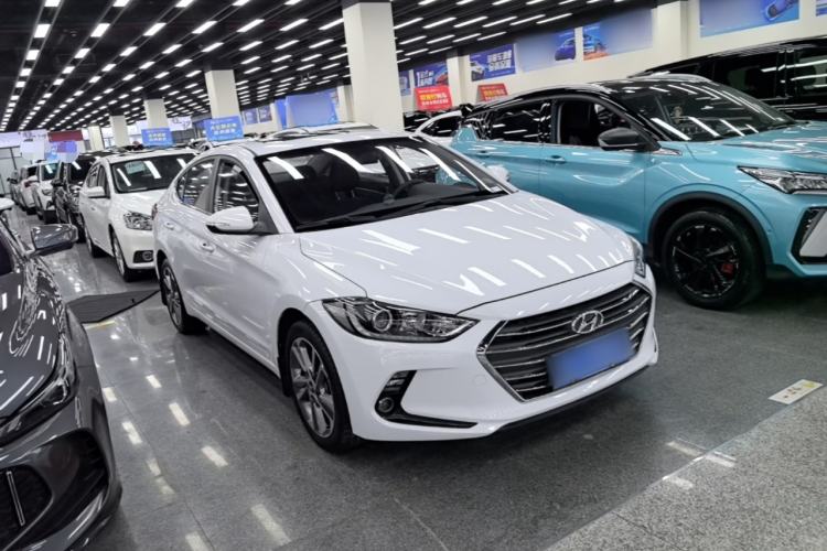 Used Hyundai Elantra (6th Generation / Lingdong) 2016 1.6L Automatic ZhiXuan – Elite Version Front Right 45 Deg