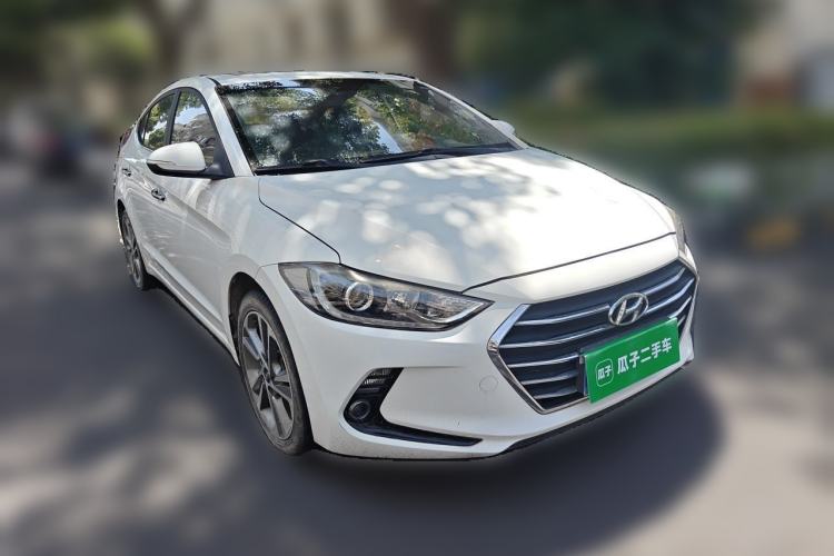 Used Hyundai Elantra (6th Generation / Lingdong) 2016 1.6L Automatic ZhiXuan – Elite Version Front Right 45 Deg