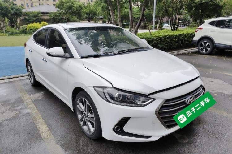 Used Hyundai Elantra (6th Generation / Lingdong) 2016 1.6L Automatic ZhiXuan – Elite Version Front Right 45 Deg