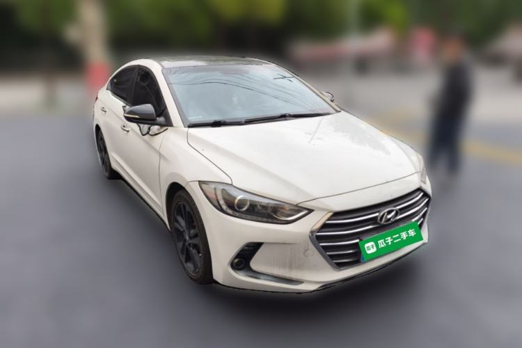 Used Hyundai Elantra (6th Generation / Lingdong) 2016 1.6L Automatic ZhiXuan – Elite Version Front Right 45 Deg