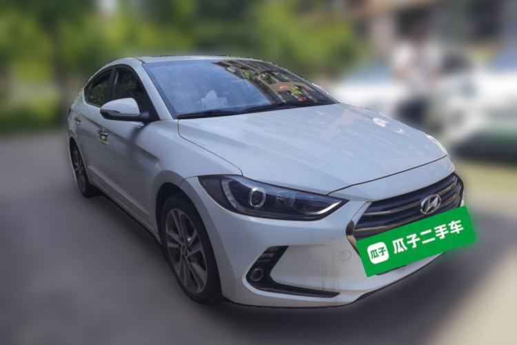 Used Hyundai Elantra (6th Generation / Lingdong) 2016 1.6L Automatic ZhiXuan – Elite Version Front Right 45 Deg