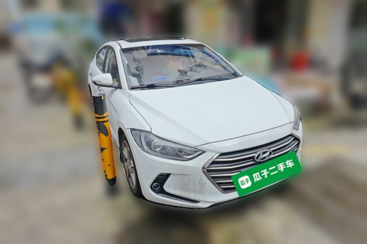Used Hyundai Elantra (6th Generation / Lingdong) 2016 1.6L Automatic ZhiXuan – Elite Version Front Right 45 Deg