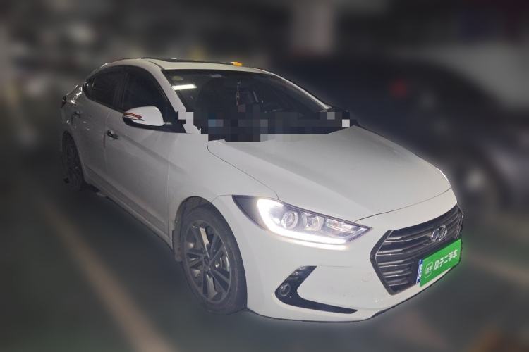Used Hyundai Elantra (6th Generation / Lingdong) 2016 1.6L Automatic ZhiXuan – Elite Version Front Right 45 Deg