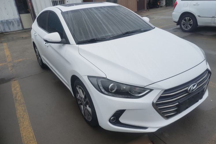 Used Hyundai Elantra (6th Generation / Lingdong) 2016 1.6L Automatic ZhiXuan – Elite Version Front Right 45 Deg