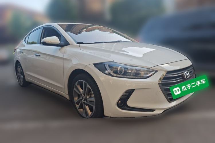 Used Hyundai Elantra (6th Generation / Lingdong) 2016 1.6L Automatic ZhiXuan – Elite Version Front Right 45 Deg