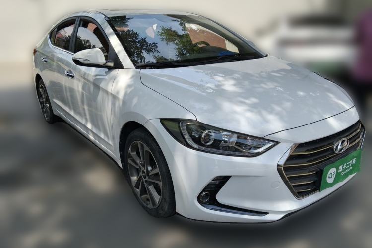 Used Hyundai Elantra (6th Generation / Lingdong) 2016 1.6L Automatic ZhiXuan – Elite Version Front Right 45 Deg