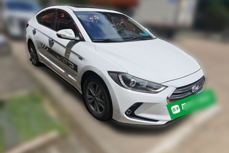 Used Hyundai Elantra (6th Generation / Lingdong) 2016 1.4T Dual-Clutch Xuan Dong · Dynamic Version Front Right 45 Deg