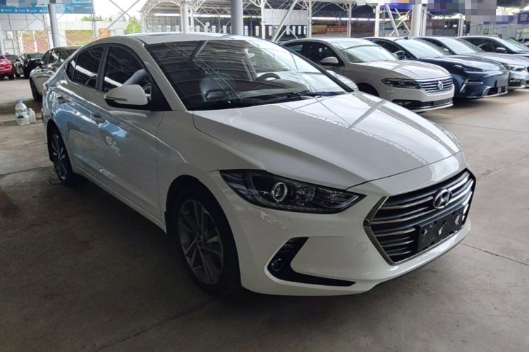 Used Hyundai Elantra (6th Generation / Lingdong) 2016 1.6L Automatic ZhiXuan – Elite Version Front Right 45 Deg