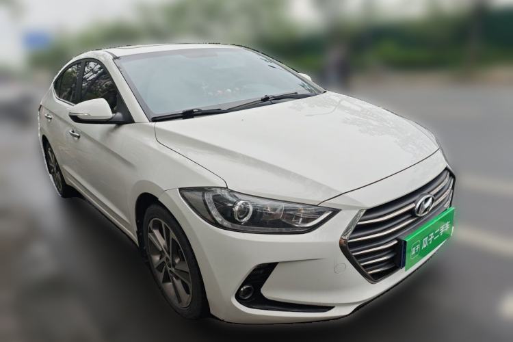 Used Hyundai Elantra (6th Generation / Lingdong) 2016 1.6L Automatic ZhiXuan – Elite Version Front Right 45 Deg