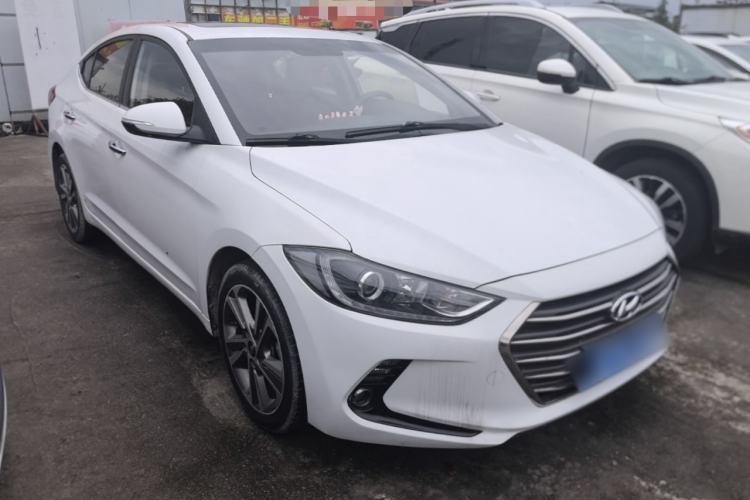 Used Hyundai Elantra (6th Generation / Lingdong) 2016 1.6L Automatic ZhiXuan – Elite Version Front Right 45 Deg