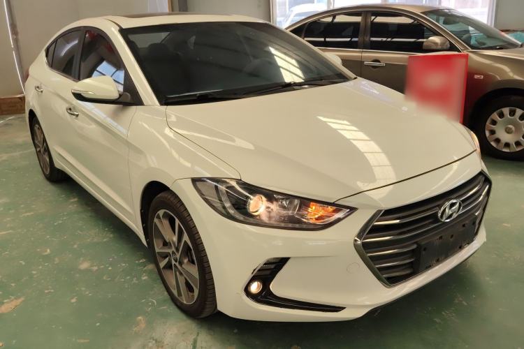 Used Hyundai Elantra (6th Generation / Lingdong) 2016 1.6L Automatic ZhiXuan – Elite Version Front Right 45 Deg