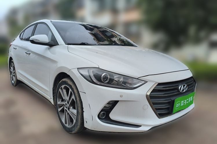 Used Hyundai Elantra (6th Generation / Lingdong) 2016 1.6L Automatic ZhiXuan – Elite Version Front Right 45 Deg