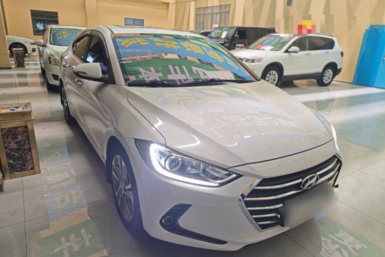Used Hyundai Elantra (6th Generation / Lingdong) 2016 1.6L Automatic ZhiXuan – Elite Version Front Right 45 Deg