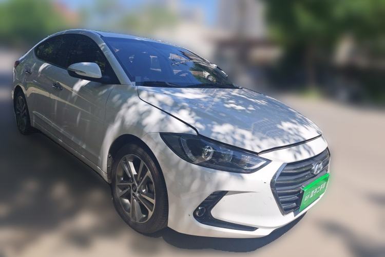 Used Hyundai Elantra (6th Generation / Lingdong) 2016 1.6L Automatic ZhiXuan – Elite Version Front Right 45 Deg