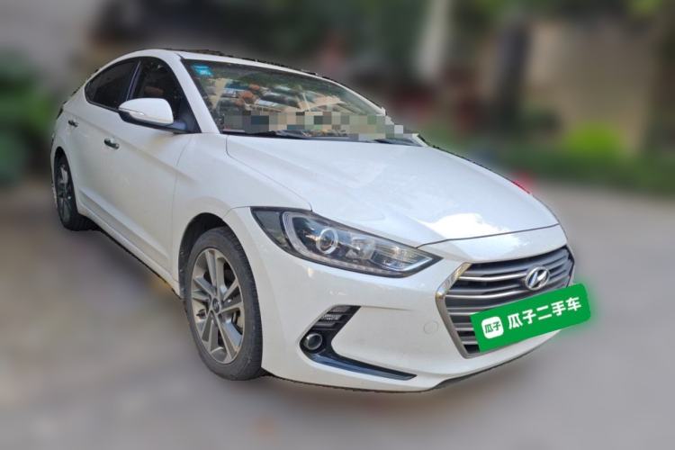 Used Hyundai Elantra (6th Generation / Lingdong) 2016 1.6L Automatic ZhiXuan – Elite Version Front Right 45 Deg