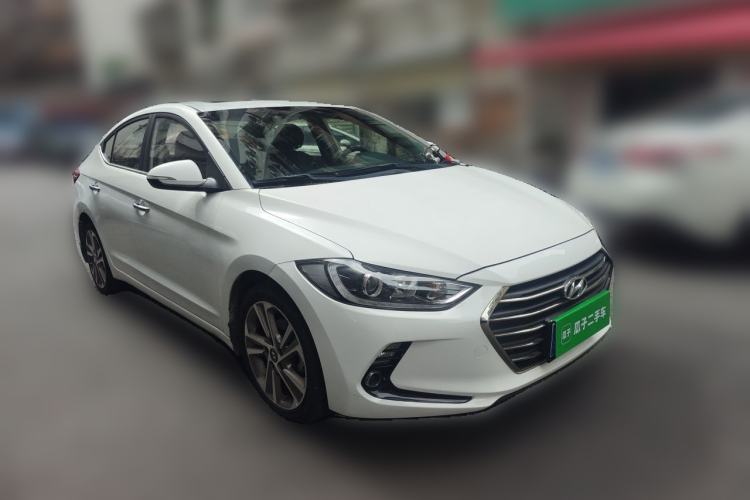 Used Hyundai Elantra (6th Generation / Lingdong) 2016 1.6L Automatic ZhiXuan – Elite Version Front Right 45 Deg