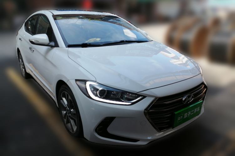 Used Hyundai Elantra (6th Generation / Lingdong) 2016 1.6L Automatic ZhiXuan – Elite Version Front Right 45 Deg