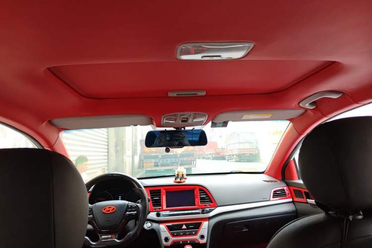 Used Hyundai Elantra (6th Generation / Lingdong) 2016 1.6L Automatic ZhiXuan – Elite Version Headliner