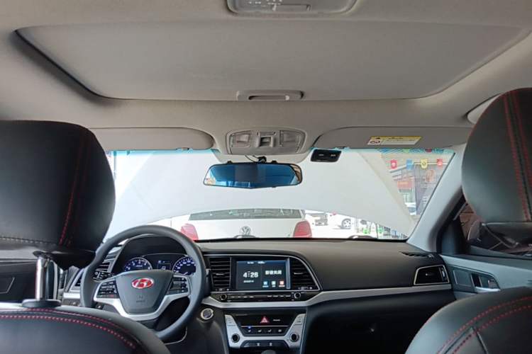 Used Hyundai Elantra (6th Generation / Lingdong) 2016 1.6L Automatic ZhiXuan – Elite Version Headliner