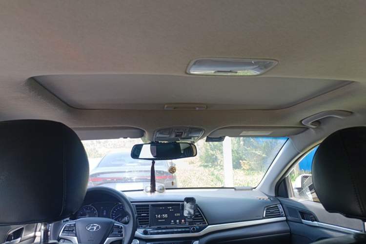 Used Hyundai Elantra (6th Generation / Lingdong) 2016 1.6L Automatic ZhiXuan – Elite Version Headliner