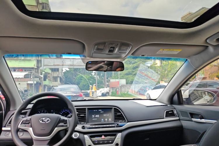 Used Hyundai Elantra (6th Generation / Lingdong) 2016 1.6L Automatic ZhiXuan – Elite Version Headliner