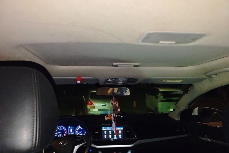 Used Hyundai Elantra (6th Generation / Lingdong) 2016 1.6L Automatic ZhiXuan – Elite Version Headliner