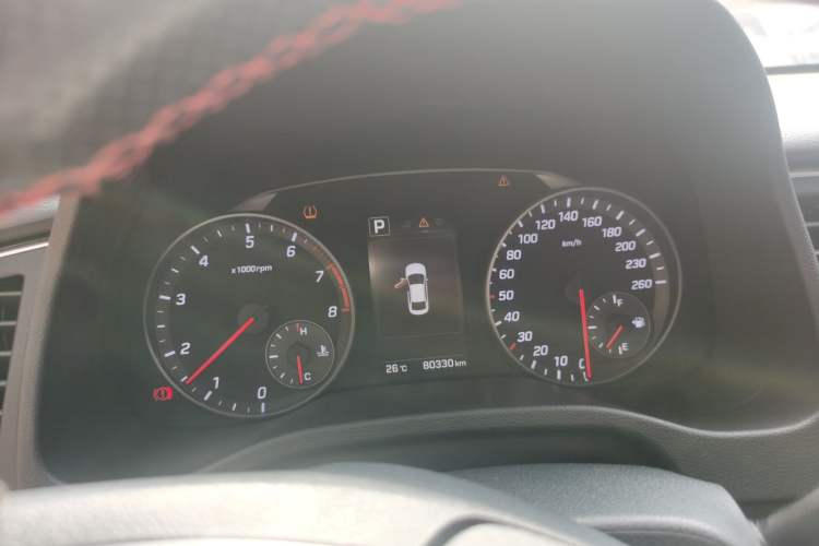Used Hyundai Elantra (6th Generation / Lingdong) 2016 1.4T Dual-Clutch Xuan Dong · Dynamic Version Instrument Cluster