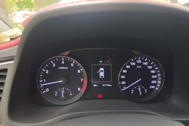 Used Hyundai Elantra (6th Generation / Lingdong) 2016 1.6L Manual ZhiXuan · Dynamic Model Instrument Cluster