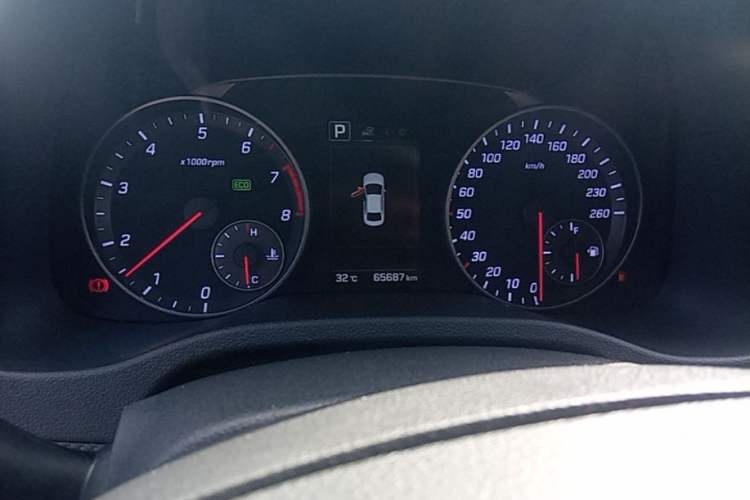 Used Hyundai Elantra (6th Generation / Lingdong) 2016 1.4T Dual-Clutch Xuan Dong · Dynamic Version Instrument Cluster