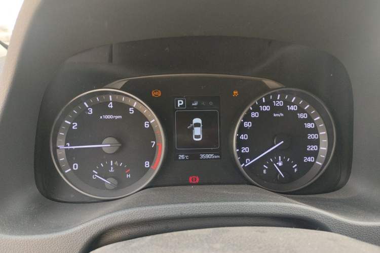 Used Hyundai Elantra (6th Generation / Lingdong) 2016 1.6L Automatic ZhiXuan – Elite Version Instrument Cluster