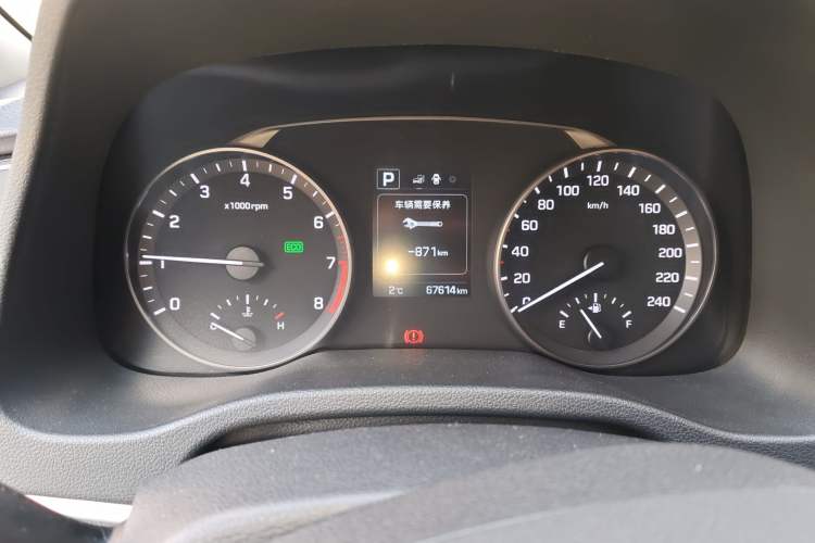 Used Hyundai Elantra (6th Generation / Lingdong) 2016 1.6L Automatic ZhiXuan – Elite Version Instrument Cluster