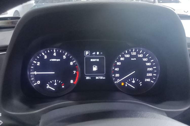 Used Hyundai Elantra (6th Generation / Lingdong) 2016 1.6L Automatic ZhiXuan – Elite Version Instrument Cluster