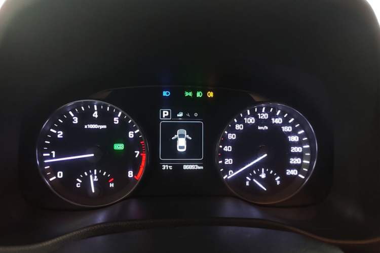 Used Hyundai Elantra (6th Generation / Lingdong) 2016 1.6L Automatic ZhiXuan – Elite Version Instrument Cluster