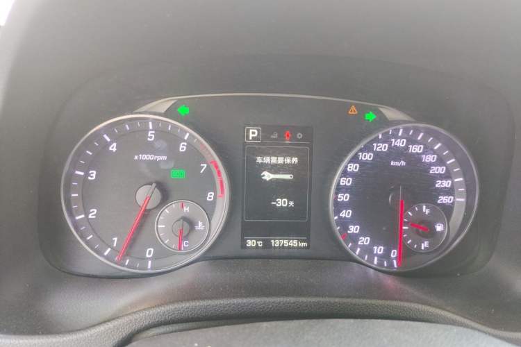 Used Hyundai Elantra (6th Generation / Lingdong) 2016 1.4T Dual-Clutch Xuan Dong · Dynamic Version Instrument Cluster