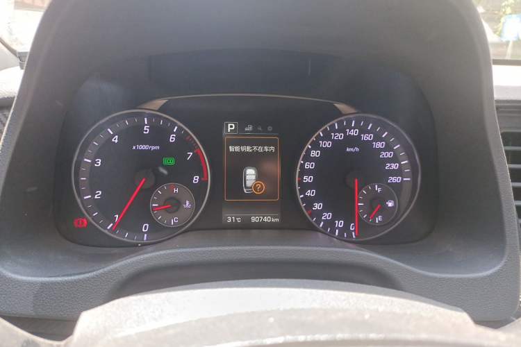Used Hyundai Elantra (6th Generation / Lingdong) 2016 1.4T Dual-Clutch Xuan Dong · Dynamic Version Instrument Cluster