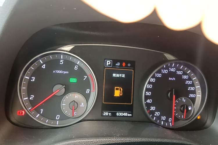 Used Hyundai Elantra (6th Generation / Lingdong) 2016 1.4T Dual-Clutch Xuan Dong · Dynamic Version Instrument Cluster