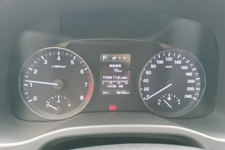Used Hyundai Elantra (6th Generation / Lingdong) 2016 1.6L Automatic ZhiXuan – Elite Version Instrument Cluster