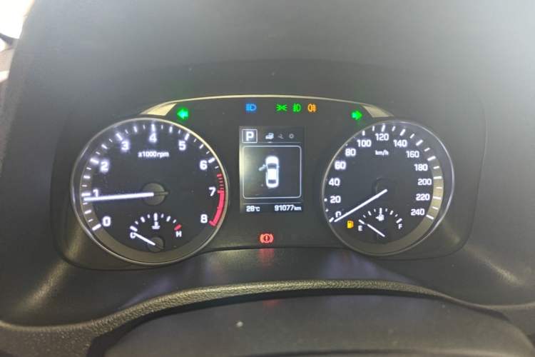 Used Hyundai Elantra (6th Generation / Lingdong) 2016 1.6L Automatic ZhiXuan – Elite Version Instrument Cluster