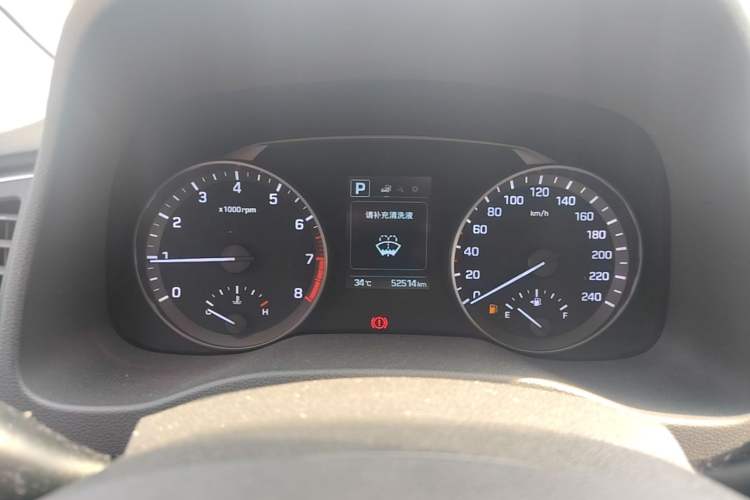 Used Hyundai Elantra (6th Generation / Lingdong) 2016 1.6L Automatic ZhiXuan – Elite Version Instrument Cluster
