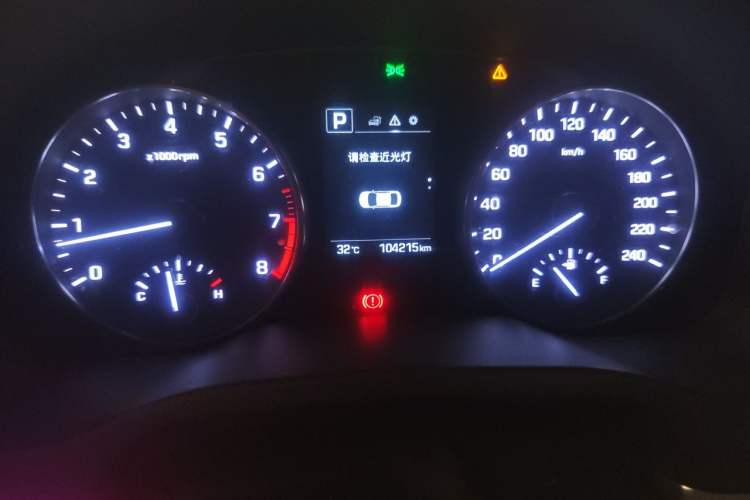 Used Hyundai Elantra (6th Generation / Lingdong) 2016 1.6L Automatic ZhiXuan – Elite Version Instrument Cluster