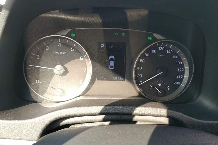 Used Hyundai Elantra (6th Generation / Lingdong) 2016 1.6L Automatic ZhiXuan – Elite Version Instrument Cluster