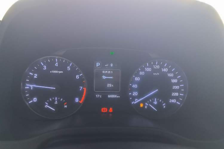 Used Hyundai Elantra (6th Generation / Lingdong) 2016 1.6L Automatic ZhiXuan – Elite Version Instrument Cluster