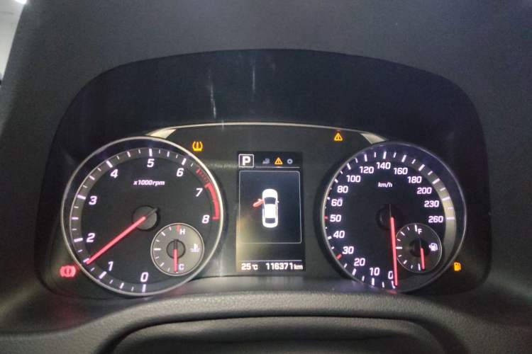 Used Hyundai Elantra (6th Generation / Lingdong) 2016 1.4T Dual-Clutch Xuan Dong · Dynamic Version Instrument Cluster