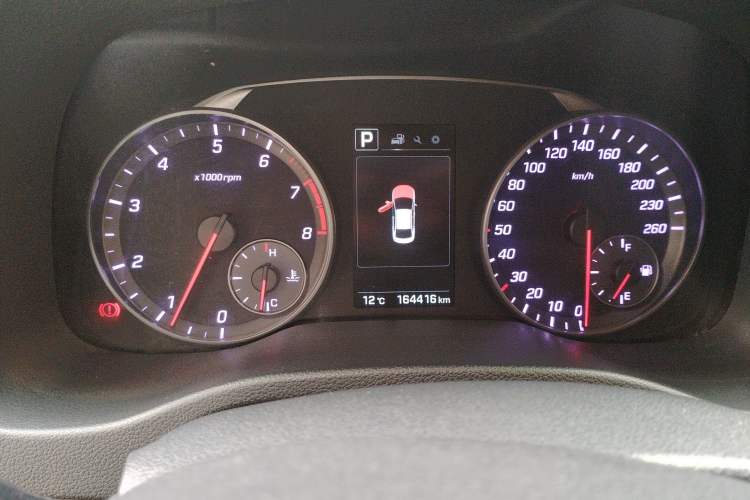 Used Hyundai Elantra (6th Generation / Lingdong) 2016 1.4T Dual-Clutch Xuan Dong · Dynamic Version Instrument Cluster